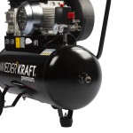 Масляный поршневой компрессор с ременным приводом:320 л/мин, 9 бар; 220 В, ресивер 50 л WDK-90532