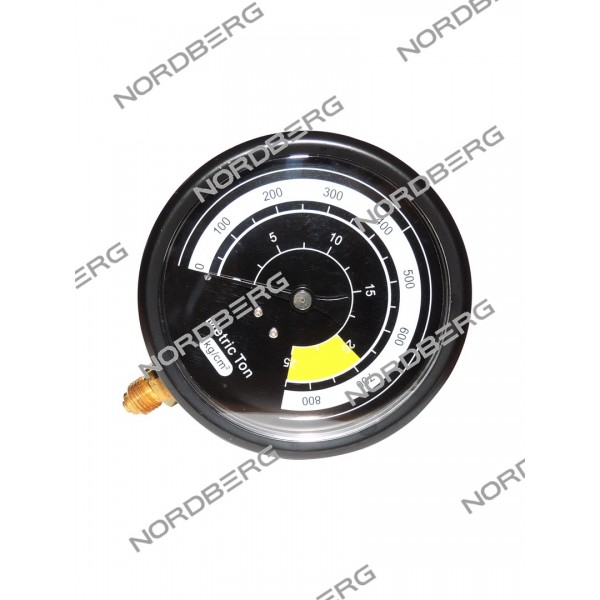 NORDBERG ЗАПЧАСТЬ МАНОМЕТР для N3520/N3520A N3520A#PR-GAUGE