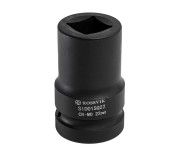 SID01SQ22 Головка торцевая ударная четырехгранная ROSSVIK, 1", 22мм, L-80мм
