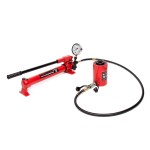 Гидравлический цилиндр (домкрат) с полым штоком, однополостной 30 т, ход 50 мм HRH-CY06030050