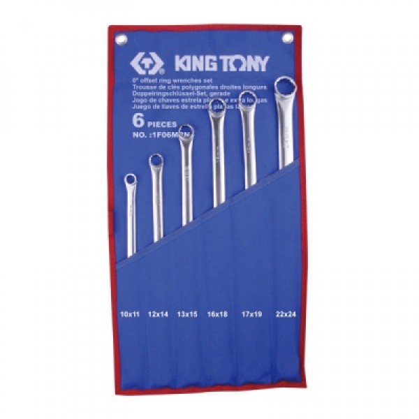 Набор накидных ключей KING TONY 1F06MRN