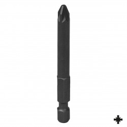 Вставка (бита) торцевая 1/4, Pozidriv, PZ3, 70 мм, для шуруповерта KING TONY 717003Z