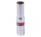 Головка торцевая глубокая шестигранная 1/4, 9/32, дюймовая KING TONY 223509S