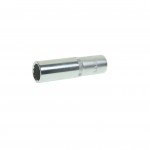 Головка торцевая 15мм 1/2" 12-гранная глубокая L=80мм ЭВРИКА  /1/15 ER-91508-12