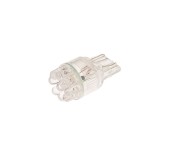 Автолампа W21/5W (W3*16q) 9 LED RED  63лм 24V MEGAPOWER /10/100