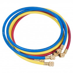 Шланг заправочный для фреона 1/4SAE х1/4SAE, 1,5 м МАСТАК 105-61015