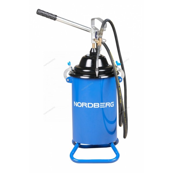 Установка для раздачи густой смазки ручная, 12 л NORDBERG N5012