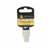 Головка торцевая Е11 1/2" TORX L=40мм (с держателем) ЭВРИКА ER-91602H 1/160