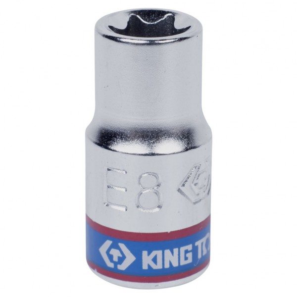 Головка торцевая TORX Е-стандарт 1/4, E10, L = 24 мм KING TONY 237510M