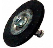 Щетка обрезиненная ROSSVIK 75*6 мм с быстросъемом