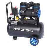 Компрессор безмасляный 220 В, ресивер 18 л, 170 л/мин NORDBERG NCEO10/170