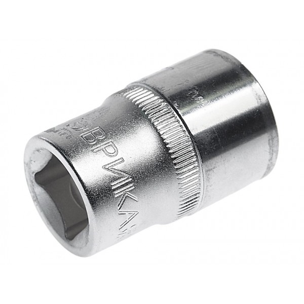 Головка торцевая 19мм 1/2" 12-гранная L=40мм ЭВРИКА  /1/18 ER-91312-12