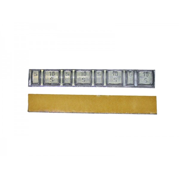 CLIPPER ГРУЗИК  штампованный на желтой ленте 60гр. (набор 50шт.) 0041