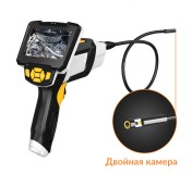 Видеоэндоскоп промышленный, 4.3, 1Мп, 2 камеры, 1280х720, 1м, 5.5 мм сменный зонд iCartool IC-V112A