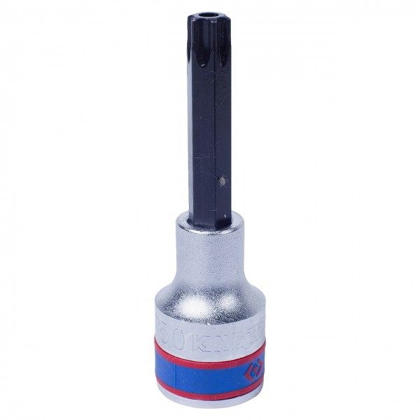 Насадка (бита) торцевая 1/2, Torx, T50, L = 80 мм, с отверстием KING TONY 403750