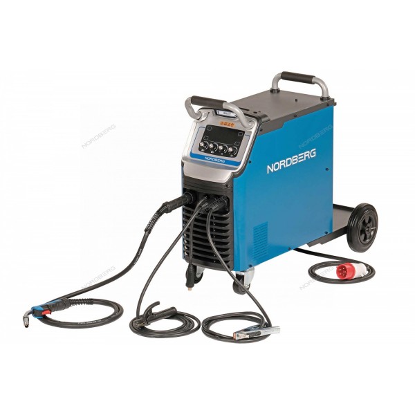 Аппарат сварочный инверторный MIG/MAG/MMA, 380 В 3 в 1 NORDBERG WMI252
