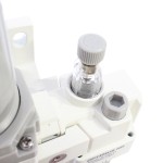 Блок подготовки воздуха 3/8 с фильтром, манометром, маслораспылителем и регулятором давления AC3010-03