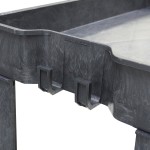 Тележка пластиковая, 2 полки OPT-607S