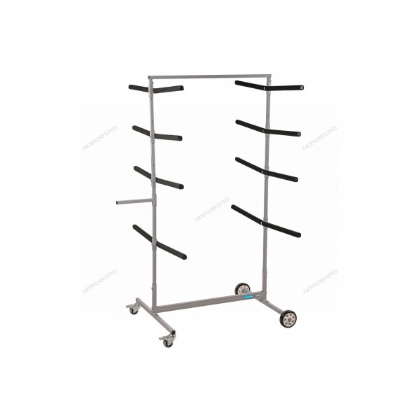 Стенд для хранения бамперов двухсторонний, мобильный NORDBERG S5