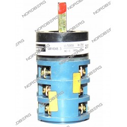 Переключатель пакетный электрический для 4638E, 4641 NORDBERG 02-00010921