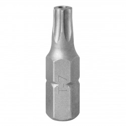 Вставка (бита) торцевая 1/4, Torx, T7, 25 мм, с отверстием KING TONY 102507U