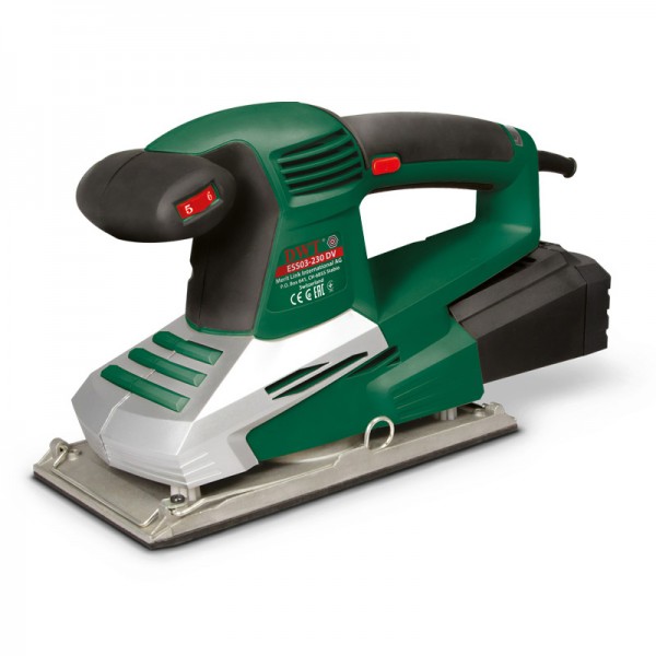 Шлифмашина плоская ESS03-230 DV (DWT), 200Вт, 115x280мм, регулировка оборотов 5.1.63