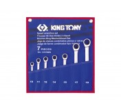 Набор комбинированных трещоточных ключей, 7 предметов king tony 12107mrn