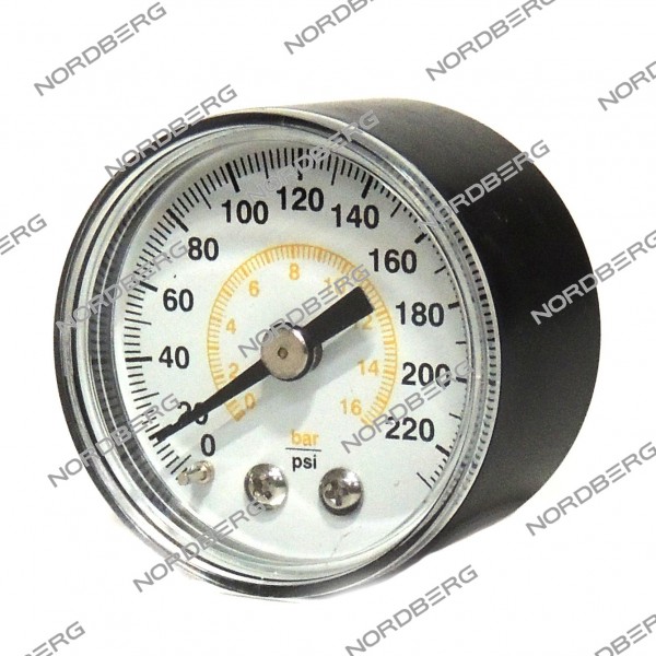 Манометр  фильтр-группы NORDBERG CT-F-2000003
