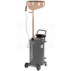 Установка для сбора масла пневматическая, 65 л, серая NORDBERG 2379-CVG