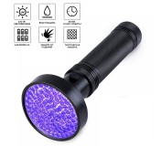 Фонарь ультрафиолетовый, 100 светодиодов iCartool IC-L202
