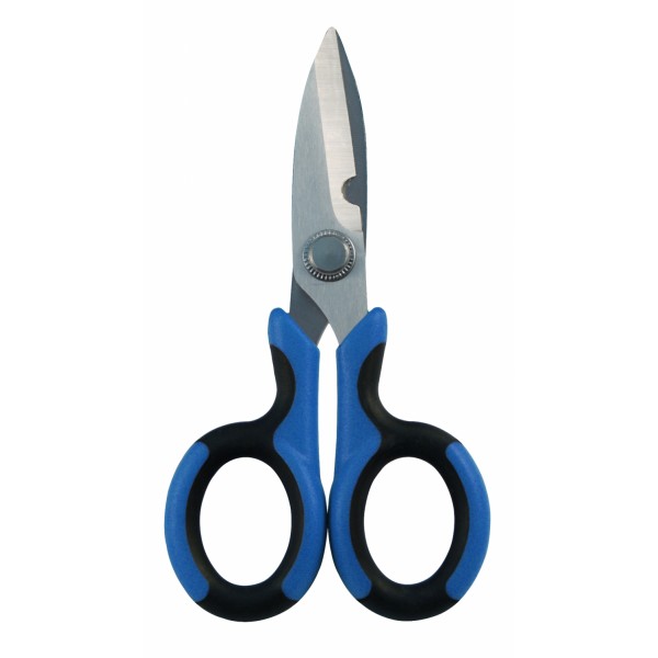 KING TONY Ножницы электрика 145 мм, для работы с проводами 