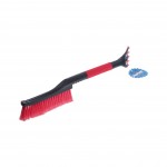 Щетка  для снега со скребком и мягкой ручкой 61см BLACK/RED MEGAPOWER /1/36 M-71020RD