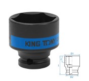 Головка торцевая ударная шестигранная 1/2, 37 мм KING TONY 453537M