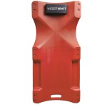 Лежак ремонтный подкатной, пластиковый, красный WDK-84068R