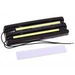 Дневные ходовые огни DAY LIGHT 1 COB MEGA 170х18мм плоские (2шт) MEGAPOWER M-25696