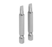 Набор вставок (бит) торцевых 1/4, Slotted, 4х0,5 мм, 50 мм, 2 предмета TOLSEN TT20302