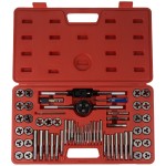 Набор метчиков и плашек М3 - 12, 4-40 - 1/8NPT27, метрическая и дюймовая резьба, 60 предметов OPT-MTDS60