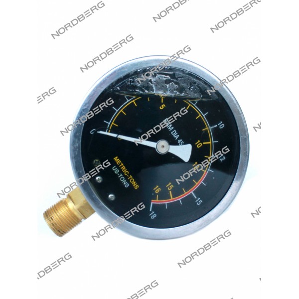 Манометр радиальный глицеринонаполненный для пресса N3612(2019) N3612L, N3612FL N3612L/FL/JL#PG