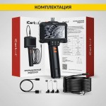 Эндоскоп промышленный, экран 4.3, 2Мп, 5м, 8.5мм зонд iCartool IC-VC85