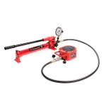 Гидравлический цилиндр (домкрат), многоступенчатый, однополостной 100 т, ход 69 мм HRH-CY0210060