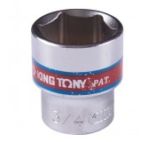 Головка торцевая стандартная шестигранная 3/8, 3/4, дюймовая KING TONY 333524S
