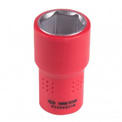 Головка торцевая диэлектрическая шестигранная 1/2, 21 мм KING TONY 4335VE21M