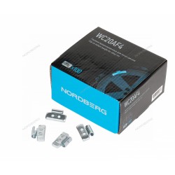 Грузики балансировочные для литых дисков Fe 20 г, 100 шт. NORDBERG WC20AF4