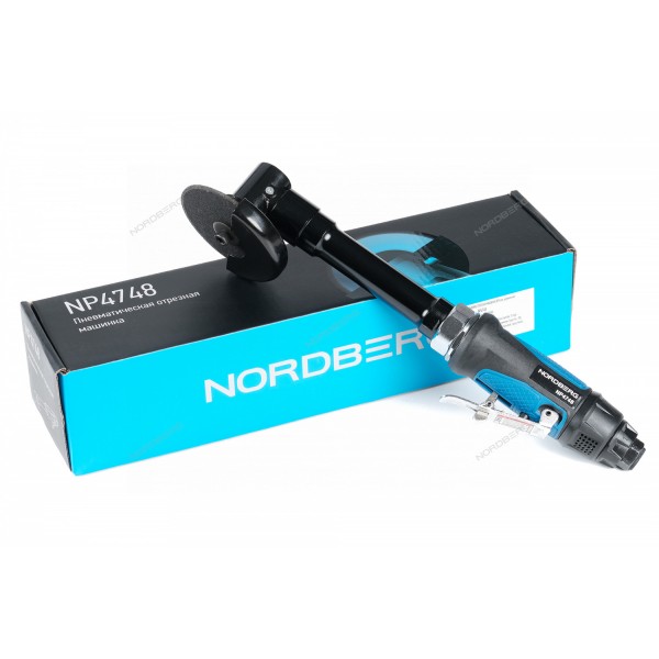 Пневмaтическая отрезная машинка угловая, 75 мм NORDBERG NP4748