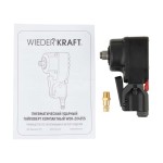 Гайковерт пневматический ударный компактный 1/2, 550 Нм,  TWIN TURBO WDK-20435S