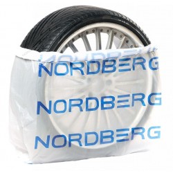 ПАКЕТ ДЛЯ ШИН ПНД 110х110см 18мкм белый с логотипом NORDBERG (100 шт.)