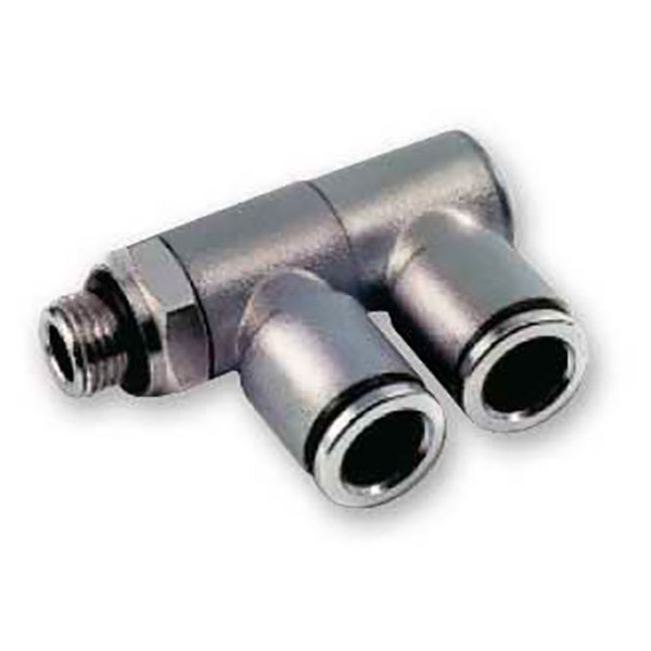 Цанговый разъем двойная цанга 1/8" 8х6 В196/3