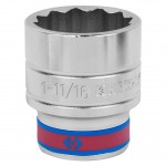 Головка торцевая стандартная двенадцатигранная 3/4, 1-11/16, дюймовая KING TONY 633054S