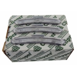 Грузики балансировочные для стальных дисков 80 г, 25 шт. CLIPPER 0280