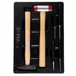 Набор выколоток и керн с молотками, ложемент, 6 предметов KING TONY 9-90106SR02